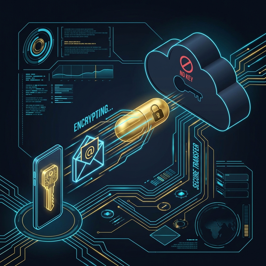 Zero-Knowledge Encryption Diagram